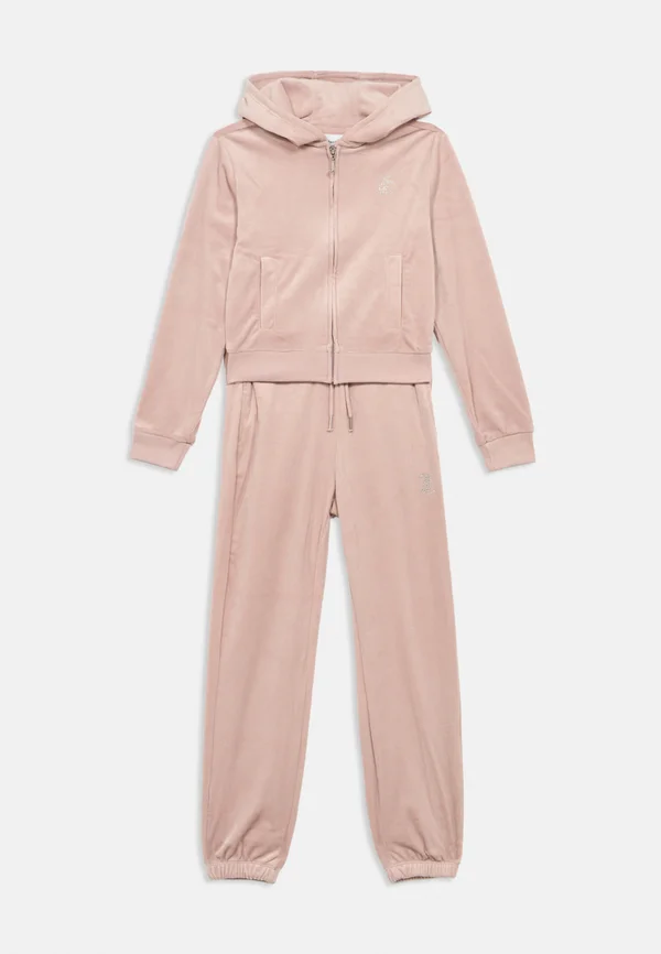 ZIP THRU HOOD RELAXED JOG SET - Jogginghose - burnished lilac