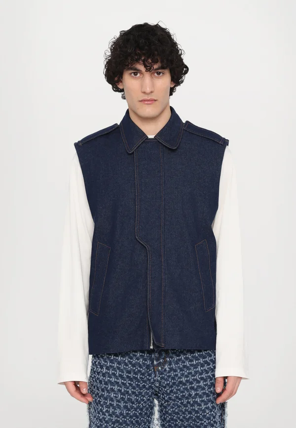 ZIP UP - Weste - blue