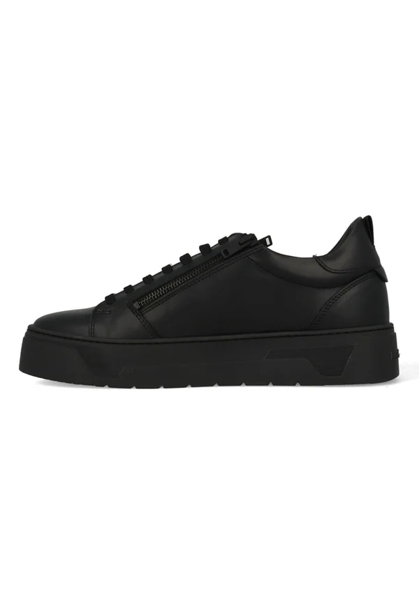ZIPPER SNEAKERS WITH METAL ZIP - Sneaker low - black
