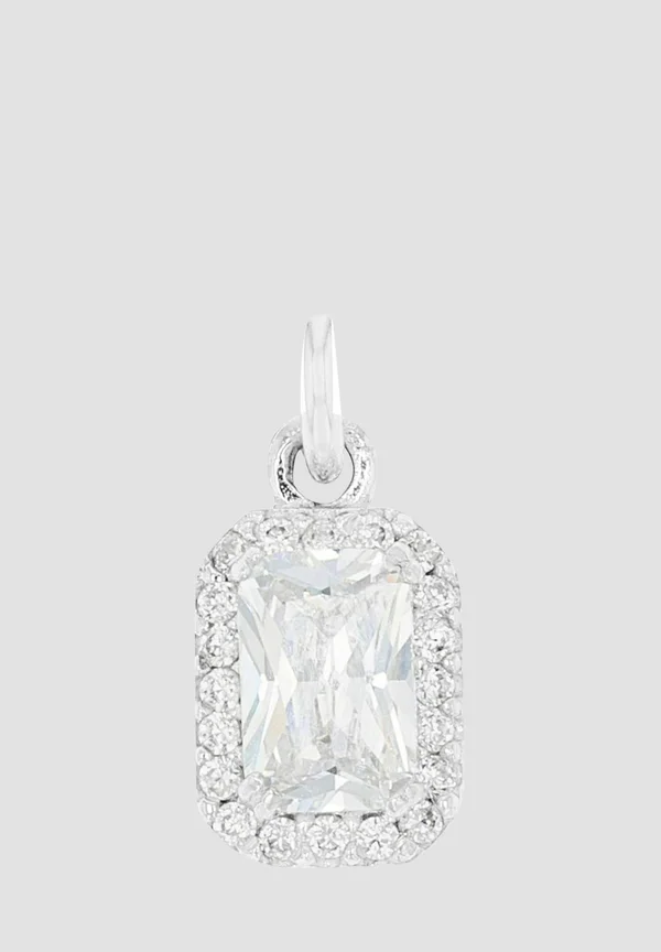 ZIRKONIA - Anhänger - silberfarben