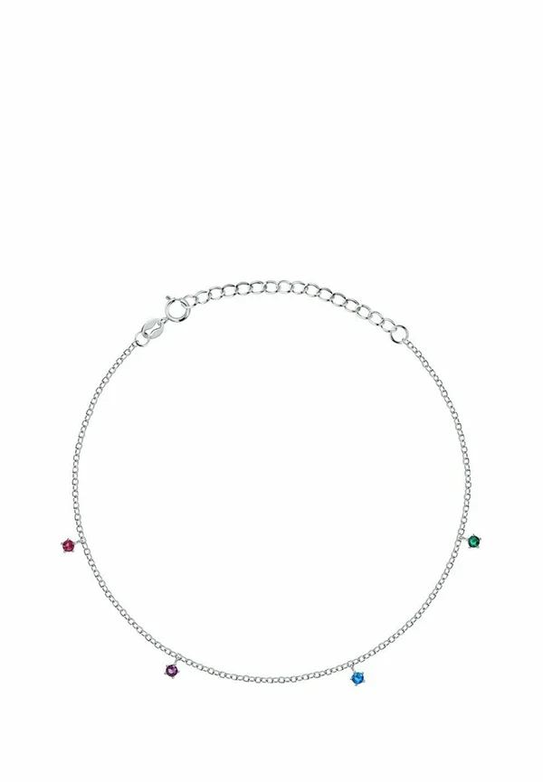 ZIRKONIA - Fußkettchen - silberfarben