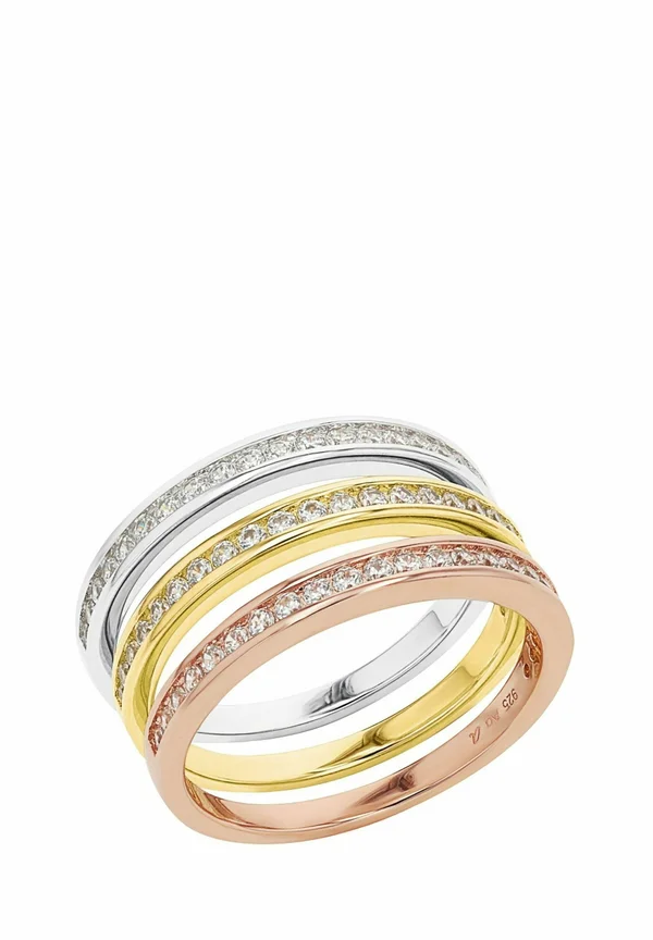 ZIRKONIA SET - Ring - tricolor