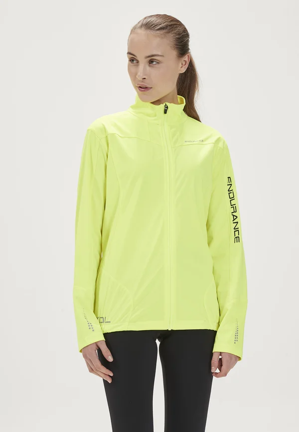 ZIVA - Softshelljacke - safety yellow