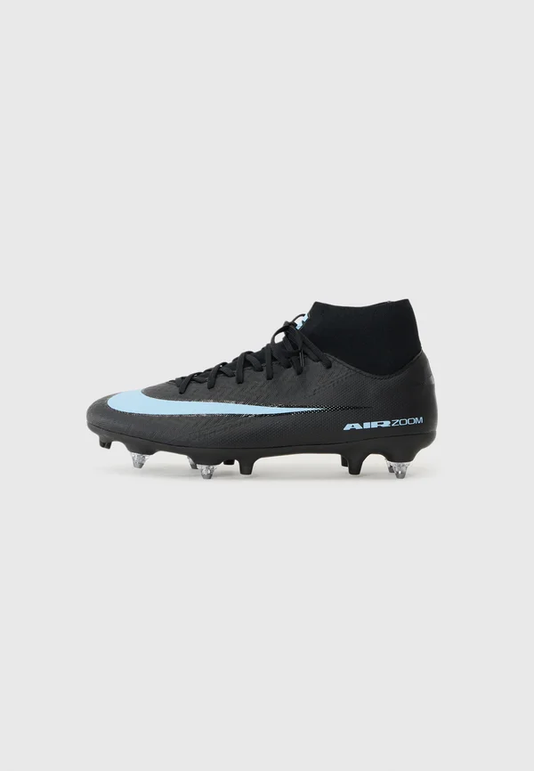 ZM 10 ACAD SG PRO AC - Fußballschuhe für weichen Untergrund - black/ice blue