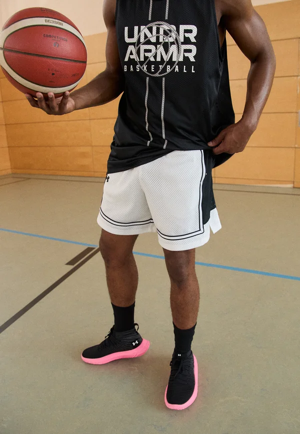 ZONE PRO SHORT - Kurze Sporthose - white/black