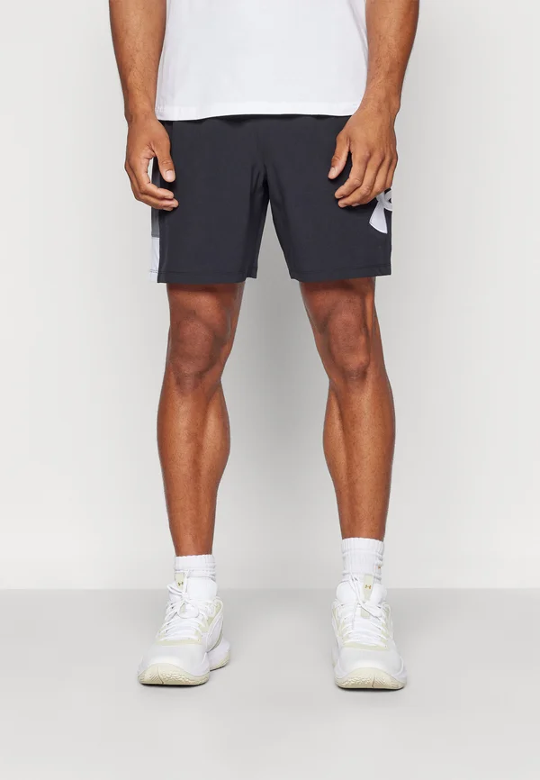 ZONE SHORT - Kurze Sporthose - black/castlerock/white