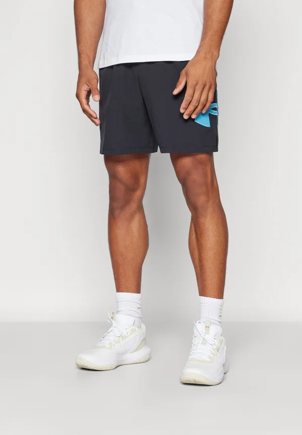 ZONE SHORT - Kurze Sporthose - black/ether blue