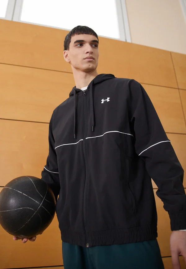 ZONE WOVEN - Trainingsjacke - black/white