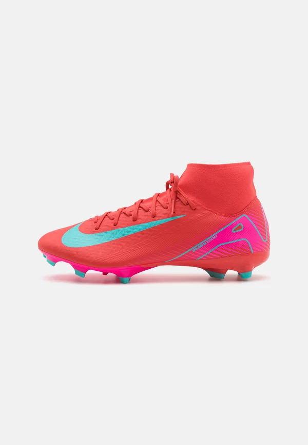ZOOM 10 ACADEMY FG/MG - Fußballschuh Nocken - ember glow/aurora green