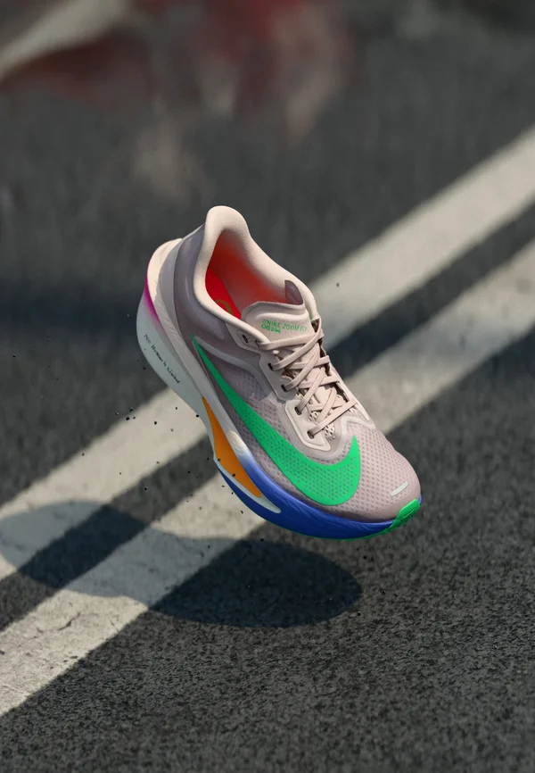 ZOOM FLY 6 EK - Laufschuh Straße - silt red/green shock/persian violet/fire pink/bright ceramic/spruce aura