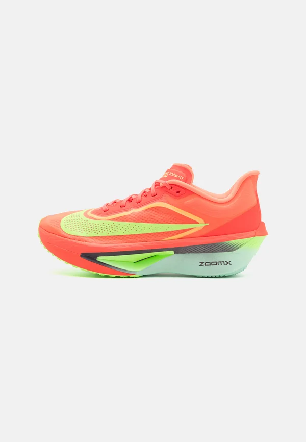 ZOOM FLY 6 - Laufschuh Straße - bright crimson/cave purple/lime blast/mint foam/hyper orange