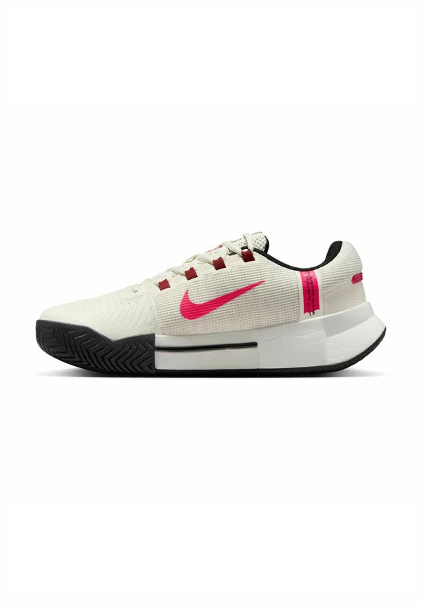 ZOOM GP CHALLENGE 1 AC - Multicourt Tennisschuh - pale ivory/rush pink/sail team/red