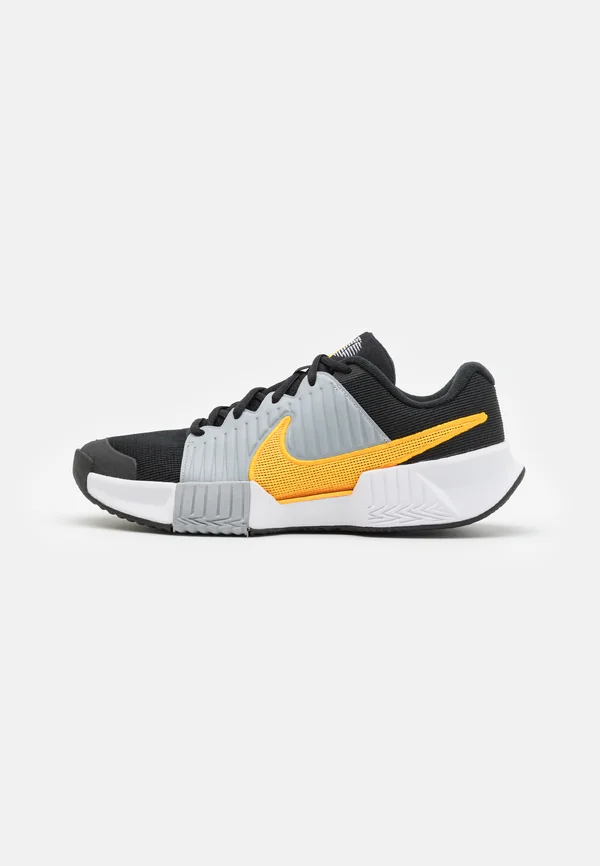 ZOOM GP CHALLENGE PRO CLAY - Tennisschuh für Sandplätze - black/laser orange/wolf grey/white