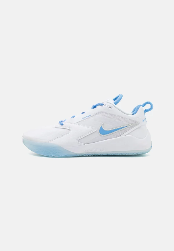ZOOM HYPERACE 3 UNISEX - Volleyballschuh - white/valor blue/photon dust