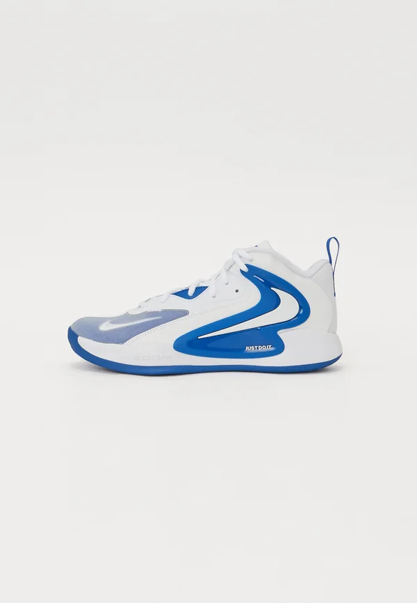 ZOOM HYPERSET 2 UNISEX - Volleyballschuh - white/royal blue