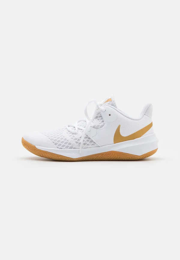 ZOOM HYPERSPEED COURT SE UNISEX - Handballschuh - white/gold