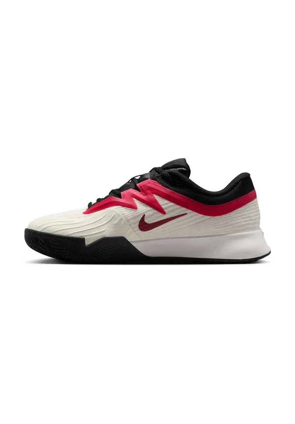 ZOOM VAPOR PRO 3= - Tennisschuh für Sandplätze - pale ivory/rush pink ail team red black