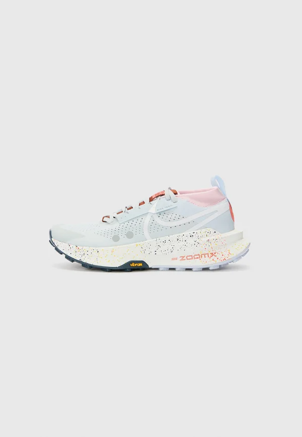 ZOOMX ZEGAMA 2 - Laufschuh Trail - pure platinum-coloured/football grey/pink foam/cinnamon magic/ember